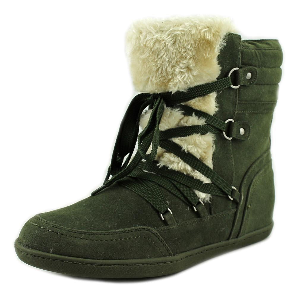 G BY GUESS G By Guess Ryla Women Round Toe Canvas Green Winter Boot