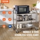 thumbnail image 2 of Carrito utilitario de cocina VEVOR, 3 niveles, laminado con alambre, 450 kg, 2 of 9