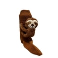thumbnail image 5 of 3D Knit Animal Sloth Socks - Women’s Cozy Plush Hug Crew Socks, 2025 Christmas Cute Novelty Floor Socks, 5 of 6