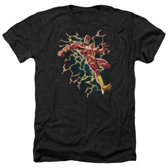 Jla - Electric Death - Heather Short Sleeve Shirt - Small