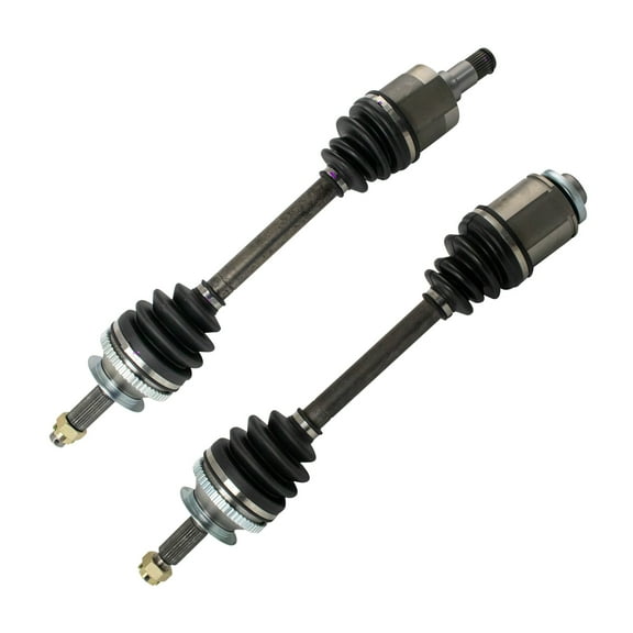 TRQ Complete Front CV Axle Shaft Assembly Pair LH RH sides for AWD Santa Fe 3.5L CSA80052