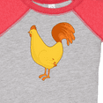 thumbnail image 4 of Inktastic Cute Yellow Chicken Boys or Girls Baby Bodysuit, 4 of 5