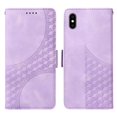 thumbnail image 3 of Funda GANGXUN para iPhone Xs Max con diseño acolchado elegante, cuero PU, protección total y ajuste preciso, 3 of 5