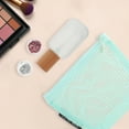 thumbnail image 4 of Unique Bargains 1 Pc Lightweight Mesh Makeup Bag Makeup Bag for Business Travel Nylon Sky Blue, 4 of 6
