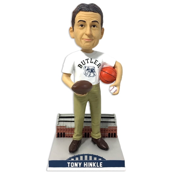 Tony Hinkle Butler Bulldogs Former Coach Bobblehead NCAA Hinkle Fieldhouse