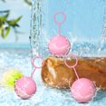 thumbnail image 1 of Anillo de tracción Globo de agua Bomba de agua de silicona Juegos de juguetes para jugar en la piscina (rosa), 1 of 4