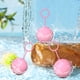 thumbnail image 1 of Anillo de tracción Globo de agua Bomba de agua de silicona Juegos de juguetes para jugar en la piscina (rosa), 1 of 4