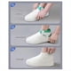thumbnail image 3 of Fundas Antideslizantes de Látex para Zapatos,Reutilizables,Antideslizantes,Impermeables,Resistentes Al Desgaste,Botas para Exteriores para Días Lluviosos,Fundas Protectoras Blancas, 3 of 8