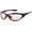 Black/Tea, variant on Trendy Y2K Rave Sunglasses Fashion Stylish Wrap Around Sporty Sun Glasses Goggles
