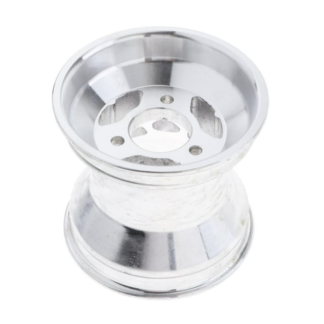 S SERENABLE Jante de Roue Moyeu de Roue 3 Trous Roues de Kart Alliage d'Aluminium Roues de Kart Jantes Pneus 125 mm