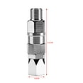 thumbnail image 2 of YUMILI Swivel Joint, 1/4-Inch Stainless Steel Airless High Pressure Spray Gun Joint Hose Swivel Joint For Paint Sprayers, 2 of 8