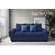 thumbnail image 1 of Sofa El Bazar Store Islandia Lino Azul marino 3 plazas Modular Moderno Sala, 1 of 4