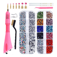 thumbnail image 1 of Kit De Aplicador Hotfix Pedreria Para Uñas Ropa Bisuteria Xtellar multicolor, 1 of 4