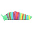 thumbnail image 3 of Finger Slug Toy, Decompression Slug Toy Endless Fun Relief Anxiety  For Home For All People Colorful, 3 of 8
