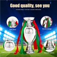 thumbnail image 4 of Soidarity Trofeos de ganadores de la Copa Europea 1:1, modelo de trofeo de fútbol europeo, modelo de trofeo de campeón 2021, colección de objetos de Ropa Deportiva, Zapatos Numero 3 Soidarity OD016725-03, 4 of 6