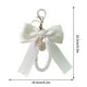 thumbnail image 3 of Xihbxyly Llavero con Cadena de Perlas, Elegante Diseño de Lazo y Cadena, Extensor Versátil para Correa de Bolso, Accesorio Moderno para Bolso, Regalo Elegante para Mujer, Tamaño Compacto, Fácil de Po, 3 of 4