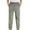 Green-25, variant on Owordtank Men's Cotton Linen Beach Pants Casual Summer Drawstring Elastic Waist Comfy Pant