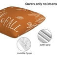 thumbnail image 6 of Fall Pillow Covers 18x18 Set of 2, Hello Fall Leaves Orange Decorative Outdoor Throw Pillow Covers Autumn Thanksgiving Farmhouse Cushion Case Linen Square for Home Couch Sofa, 6 of 6