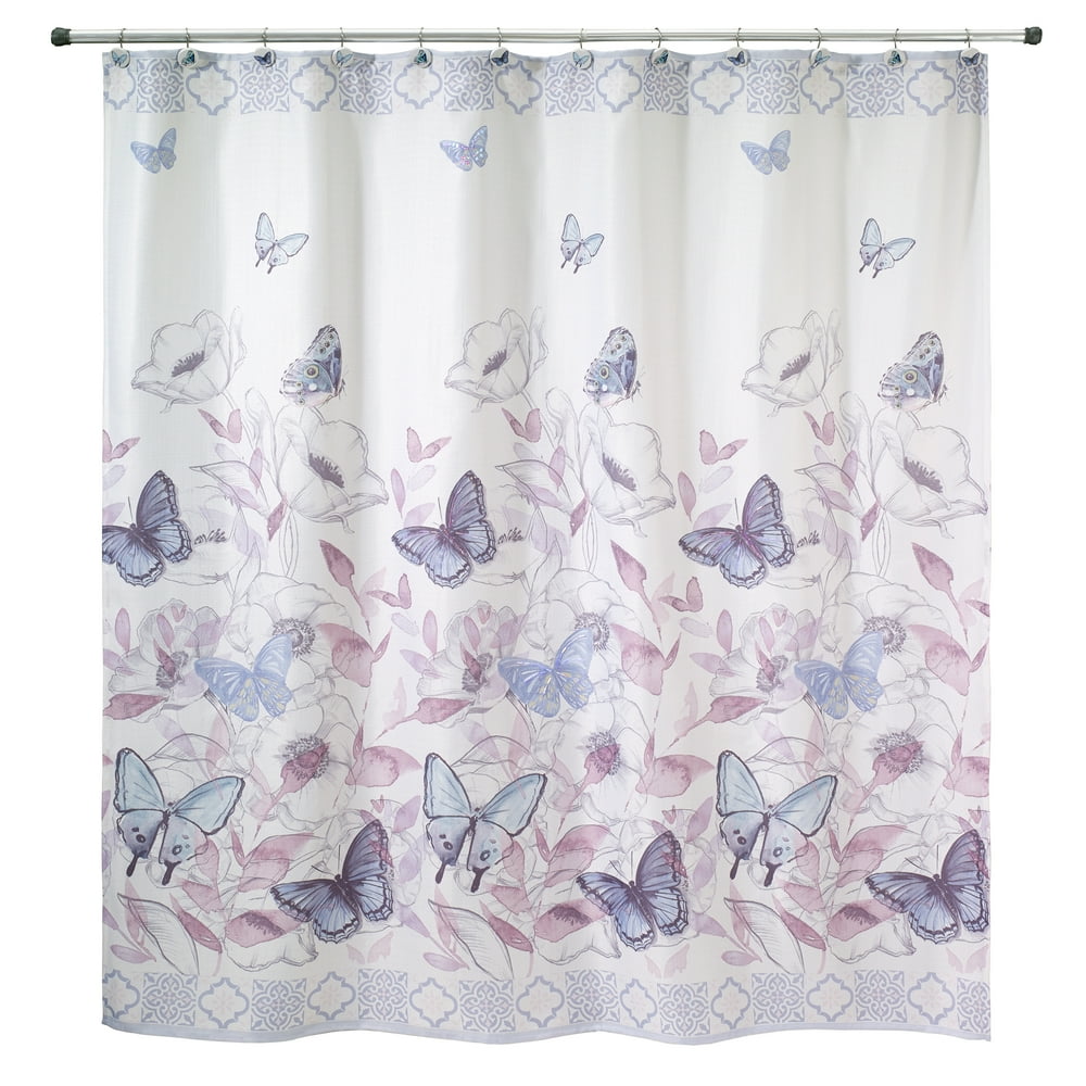 Avanti Linens in The Garden Shower Curtain Multicolor