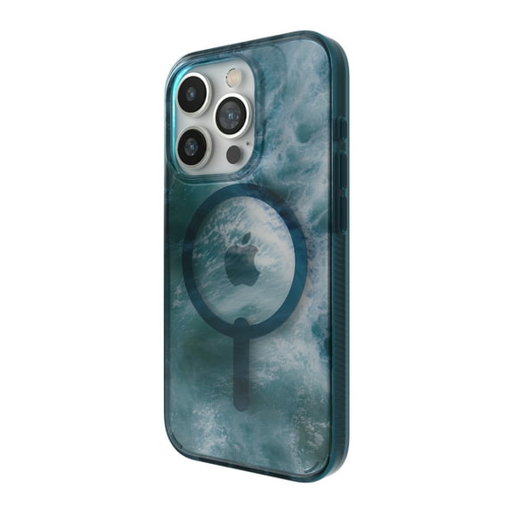 ZAGG Milan Snap iPhone 15 Pro Case - iPhone MagSafe Case with Drop Protection (13ft/4m), Durable Graphene, Anti-Yellowing & Scratch-Resistant, Wireless Charging MagSafe Case