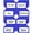 A-color-blue, variant on 6 x 4 inch Large Moving Labels for Boxes, Blank Moving Boxes Labels Stickers, 160pcs 8 Color Coded Moving Stickers Packing Labels Stickers for Home Organization Projects, Kitchen, Storage Bins