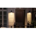 thumbnail image 2 of Urban Ambiance Luxury Urban Industrial Outdoor Wall Light, Size: 10-3/4"H x 10"W, with Vintage Electric Style Elements, Olde Iron Finish, UHP1024, 2 of 7