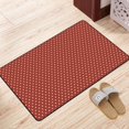 thumbnail image 3 of Patriotic Stars Red Background Rugs Doormat, Non-Slip Machine Washable Carpets Floor Door Mat , 36" x 24", 3 of 6