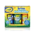 thumbnail image 2 of Crayola Washable Finger Paint 8oz 3/Pkg-Secondary, 2 of 4