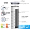 thumbnail image 2 of Funny Tumbler,Gift for Women Girls,Hairspray Style Design 20oz Skinny Tumbler 18/8 Stainless Steel Coffee Mug with Lid Ideas Gift (White), 2 of 5