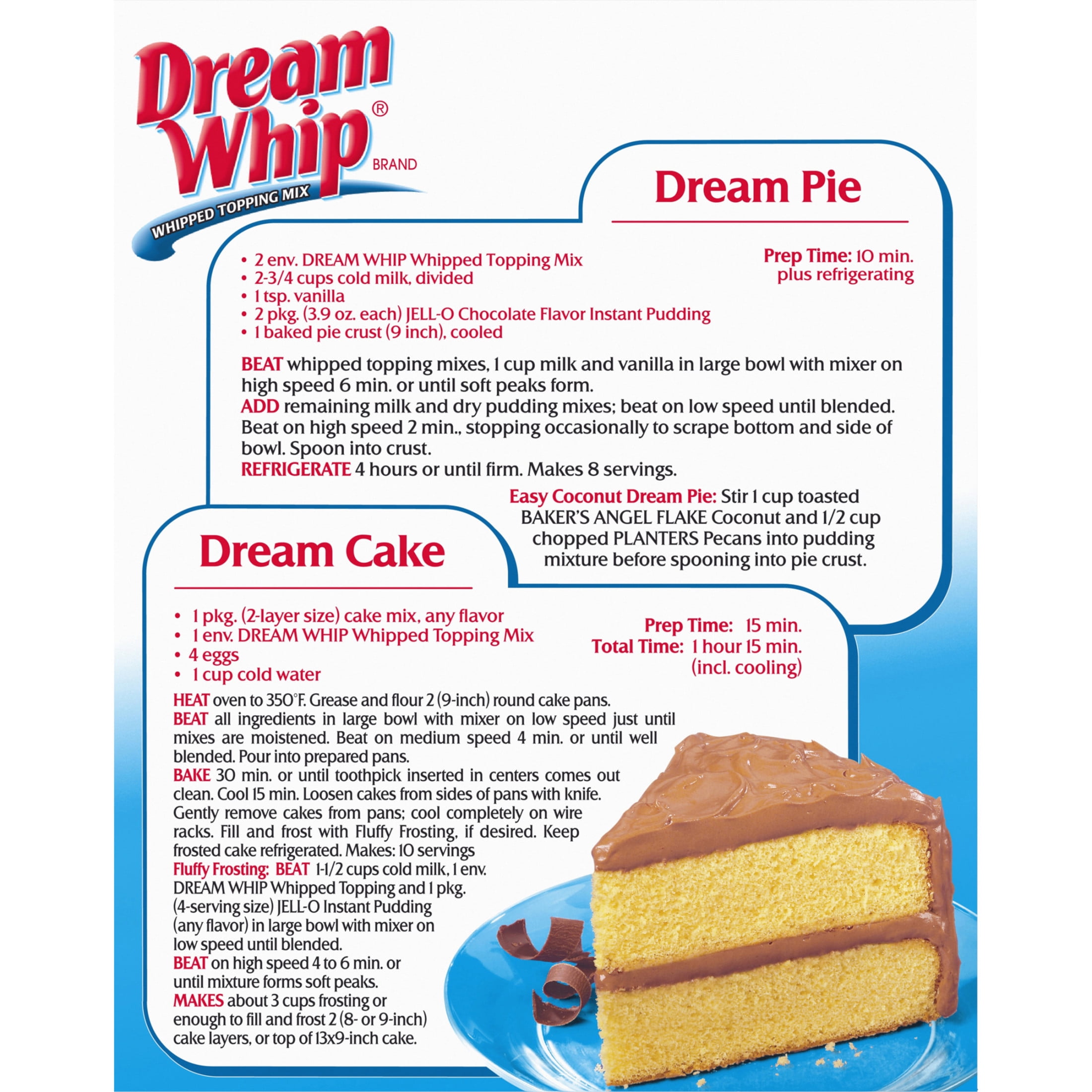 Dream Whip Whipped Topping Mix, 2 ct Packets