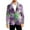 Light Purple, variant on Mens Carnival Jacket Blazer Corduroy Mask Feather Print Slim Fit 2 Button Holiday Mar-di Gras Party Business Office Sport Coat