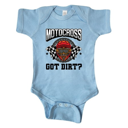 

Inktastic Motocross Dirt Biking Got Dirt Gift Baby Boy or Baby Girl Bodysuit