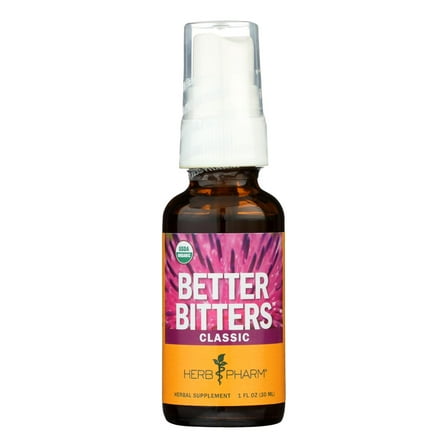 HERB PHARM, BETTER BITTERS,CLASSIC 1 OZ