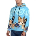 thumbnail image 3 of Netaao Bluey for Men's Hoodies Sweatshirt for Men Casual Long Sleeve Shirts-X-Large, 3 of 7