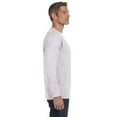 thumbnail image 3 of Gildan Heavy Cotton 5.3 oz. Long-Sleeve Men T-Shirt Ash Grey 2X-Large, 3 of 3