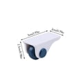 thumbnail image 4 of Ounissouiy Polea direccional para el hogar, 4 Uds., rueda autoadhesiva, ruedas adhesivas direccionales para muebles, caja de almacenamiento, caja de Type6 NO6 Ounissouiy HA004416-01, 4 of 6