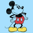 thumbnail image 2 of Men's Mickey & Friends Classic Mickey Distressed  Graphic T-Shirt, 2 of 4