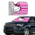 thumbnail image 4 of Windshield Sun Shade Foldable Car Front Window Sunshade For Car Suv Trucks Vans - Best Heat Shield Blocker Visor Cover Blocks Uv Rays And Keeps Your Vehicle Cool-Small, 4 of 5