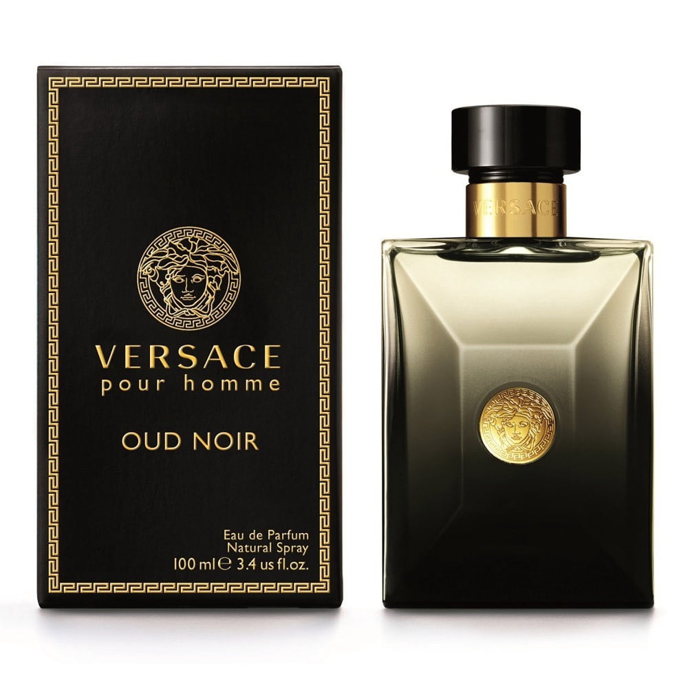 Versace Pour Homme Oud Noir Eau De Parfum Spray, Cologne for Men, 3.4 Oz -  Walmart.com