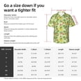 thumbnail image 4 of Picia Cute Dinosaurs Cartoon Gentle Cotton Regular Fit Short Sleeve Casual Hawaiian Shirt for Men-, 4 of 9