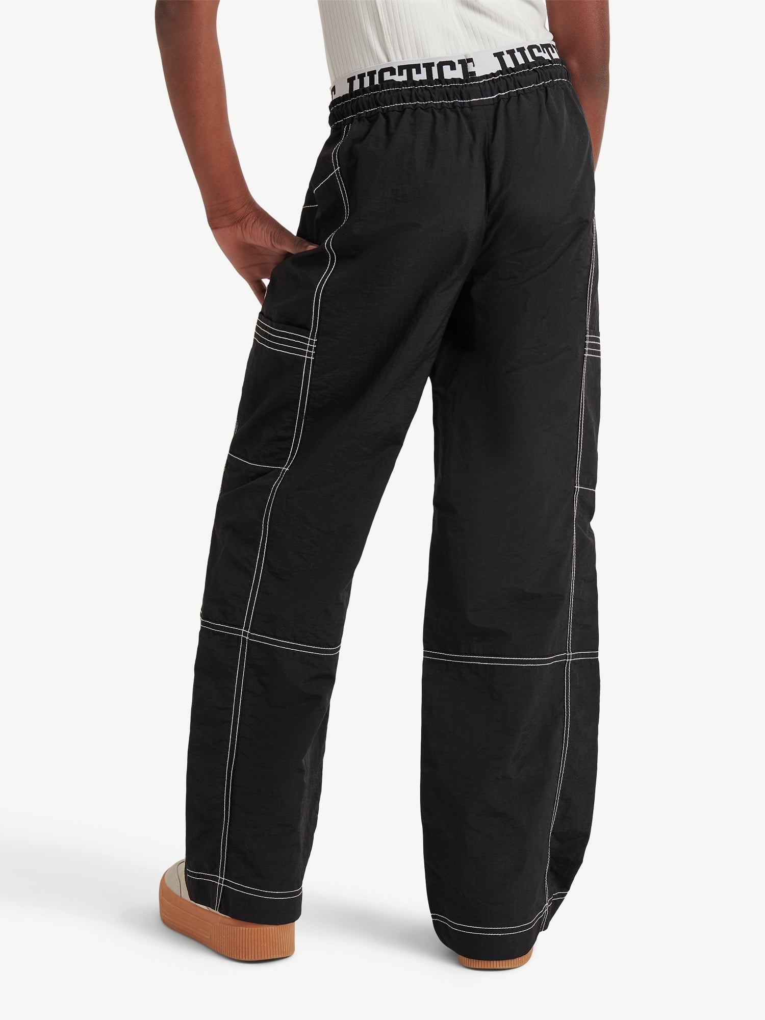 Justice Girls Parachute Windbreaker Pant, Sizes XS - XLP