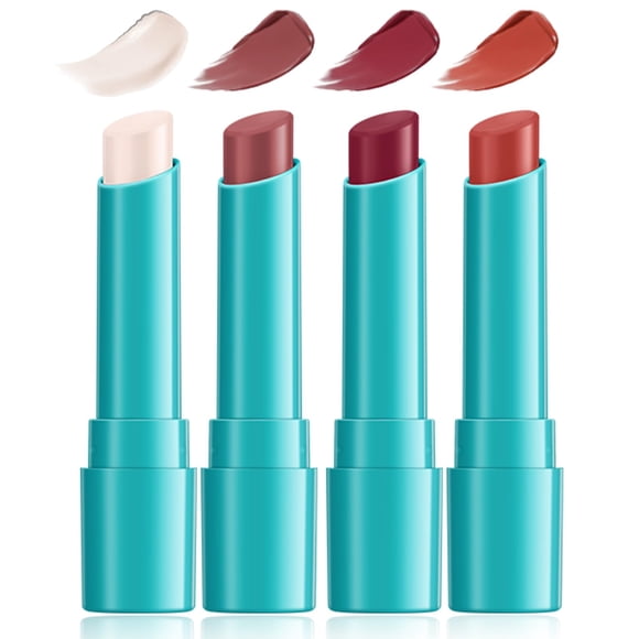 Set de tinte labial Loobexery Hidratante Hidratante Impermeable, 4 unidades