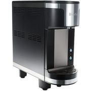 458000000 Still and Sparkling Cold Water Dispenser with Medium Water Capacity Range Push Button Recirculation Loop In-Line Patent-Pending Water Mistifier and Plumbed Water Access in Black