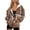 American Tribal Horse Brown, variant on Dachshund Dog Paw Womens Zip Up Hoodie Sweatshirt Tops Long Sleeve Y2K Jackets with Pockets Pullover Hoodies Tops Fleece Sweatshirts Oversized Jackets Sweaters Casual Outfits, S