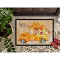 thumbnail image 3 of Carolines Treasures CK2641MAT Fall Harvest White Collie Door Mat Indoor Rug or Outdoor Welcome Mat 18x27 Doormat  27"L x, 3 of 4