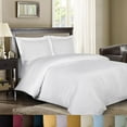 thumbnail image 2 of Draps Rayés Beige Taille Simple, Ensemble de Draps 3 Pcs, 100 % Coton, 300 Fils, Rayés Sateen, Poches Profondes, par Royal Hotel, 2 of 2