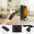 thumbnail image 2 of Electric 1500W Oil Filled Radiator Heater, Adjustable Thermostat 3 Heat Setting and Overheating Protection, Full Room Quiet, 2 of 9