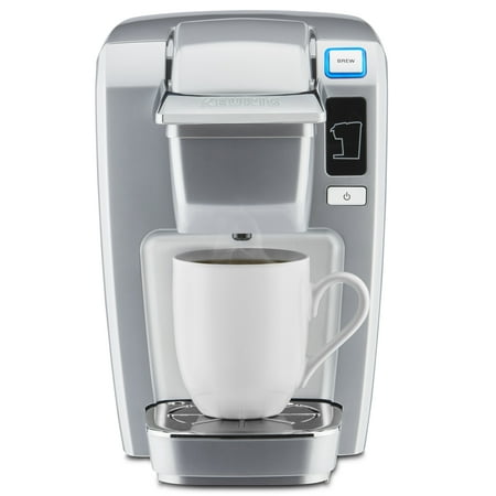 Keurig K-Mini K15 Single-Serve K-Cup Pod Coffee Maker, Platinum