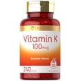 thumbnail image 1 of Suplemento de vitamina K Carlyle 100 mcg 240 tabletas, 1 of 7