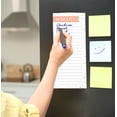 thumbnail image 6 of Inkdotpot Pack of 6 Funny Magnetic Dry Erase List For Fridge, Wipe Clean w/ NoStain, Quick Notes Shopping & Grocery List Whiteboard for Fridge, 8.75" x 3.8"(Confetti), 6 of 6